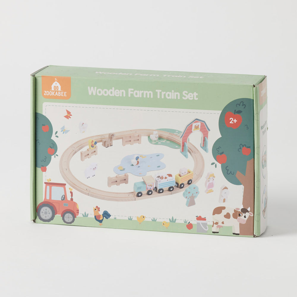 Farm Train Target Wooden Farm Fun Train Set