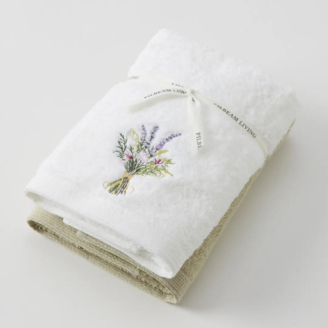 Floral Garden Hand Towel Set of 2 Pilbeam Living