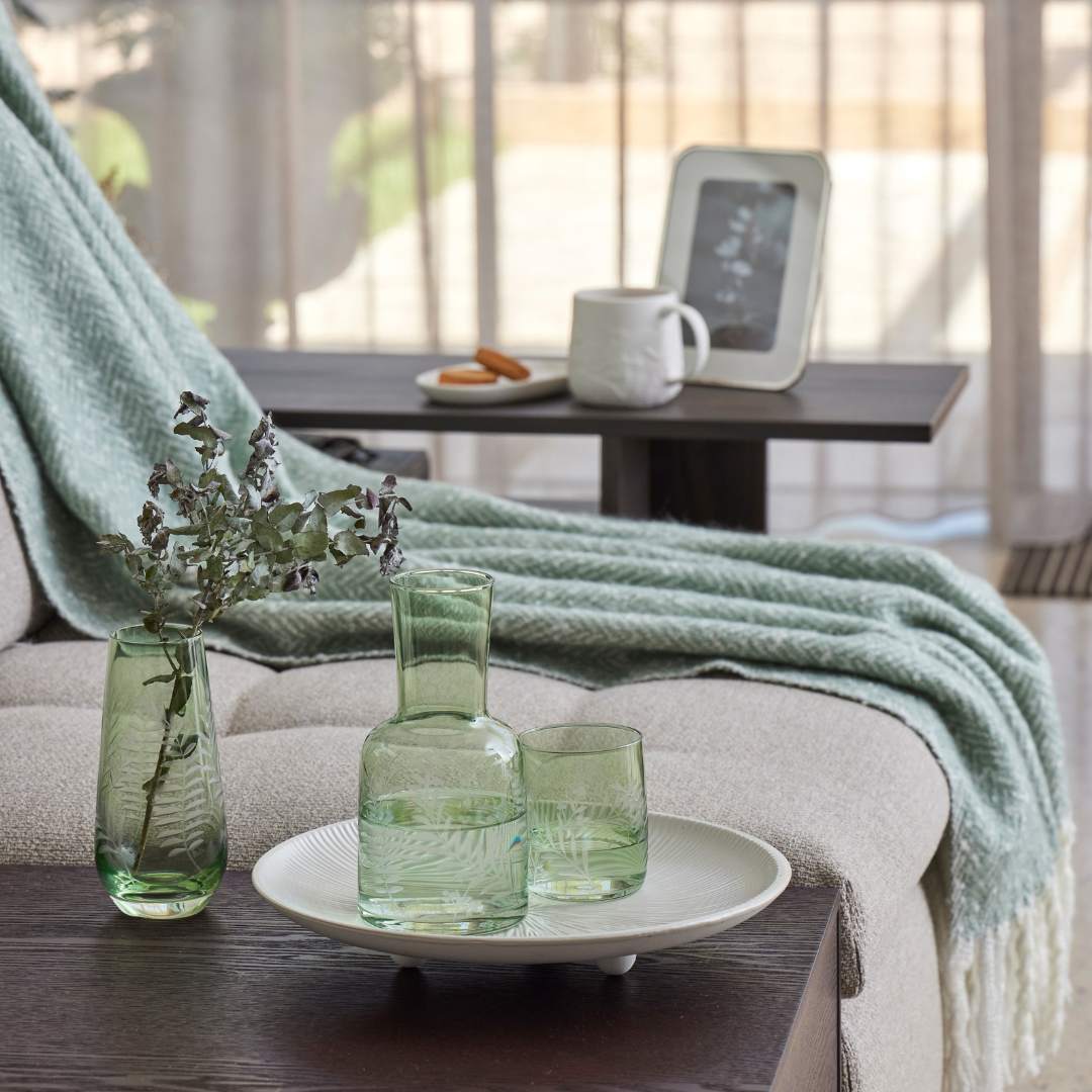 Country Green Petite Vase Pilbeam Living