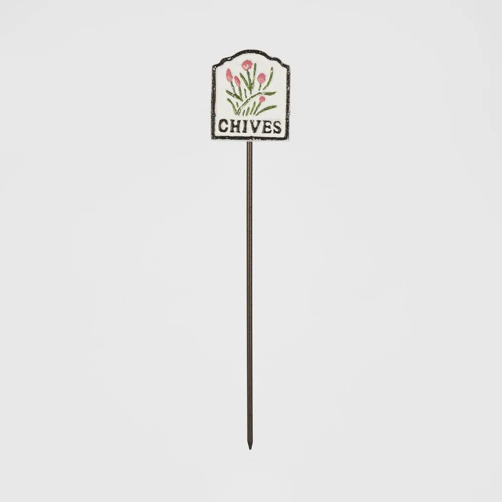 Cast Iron Herb Garden Stake - Set Of 8 Florabelle