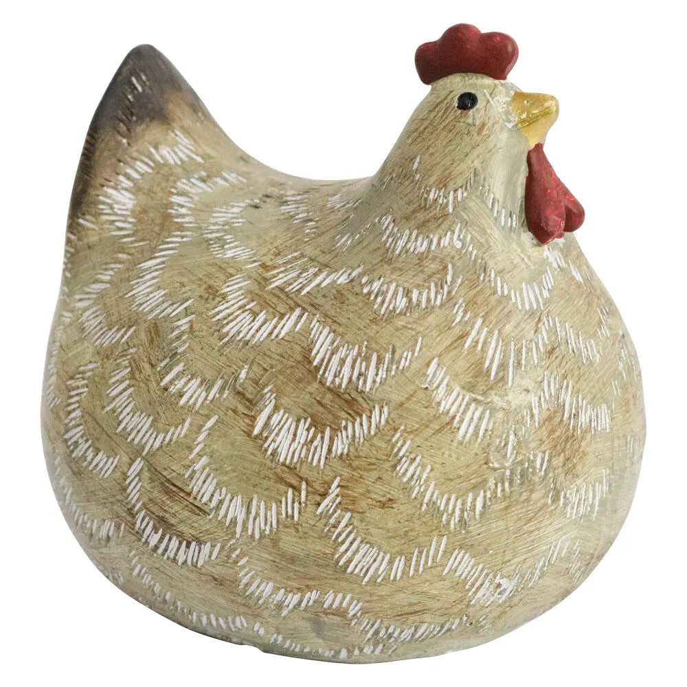 Hen Green – Small Resin Figurine