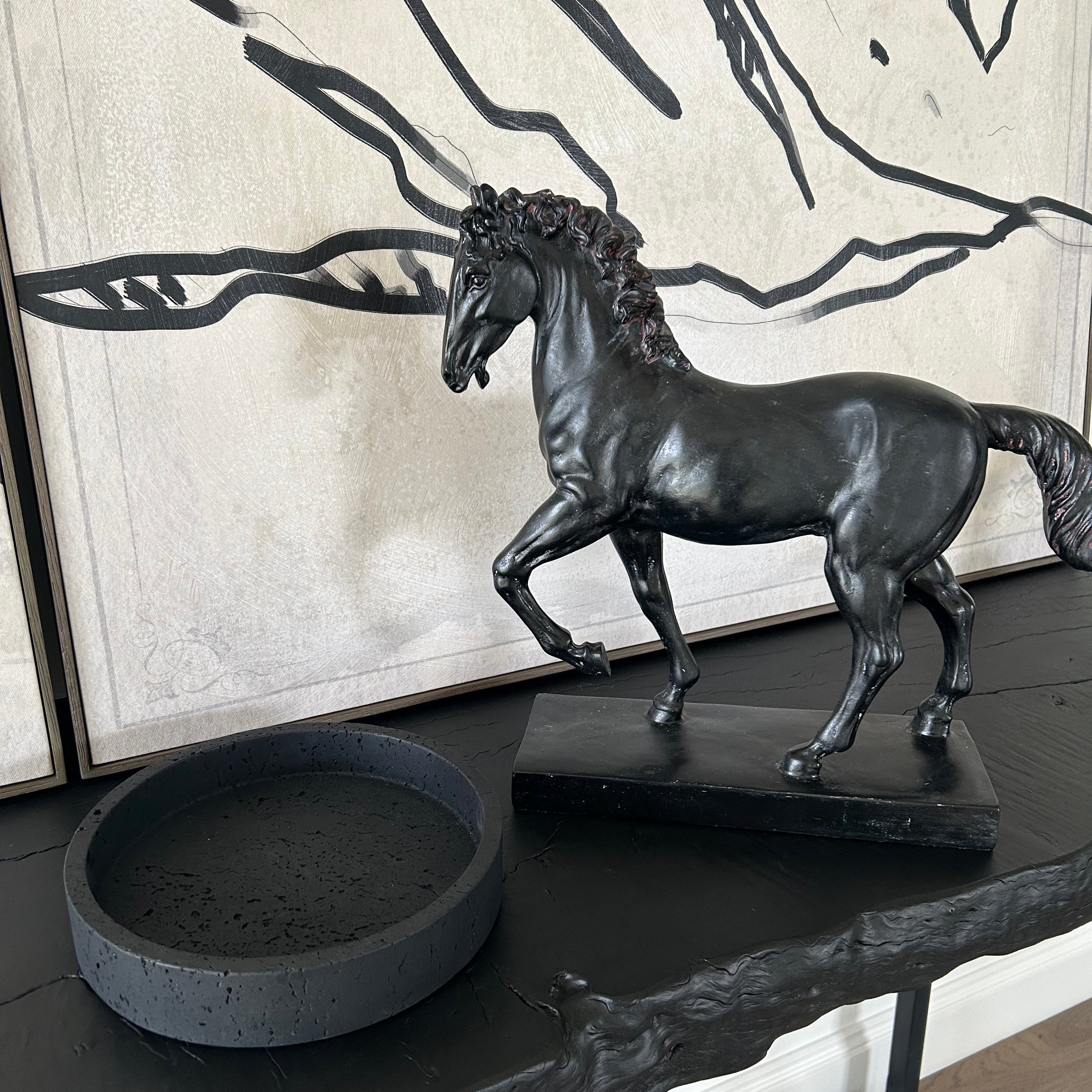 Elegant Horse Statue