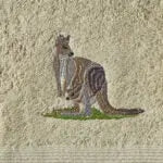 Kangaroo Face Washer & Hand Towel Pilbeam Living