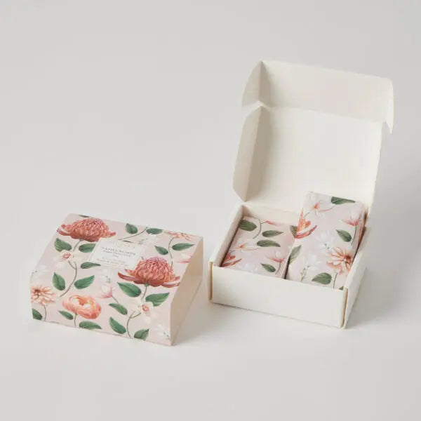 Native Bloom Scented Soap Gift Set of 2 Ginger Flower Pilbeam Living