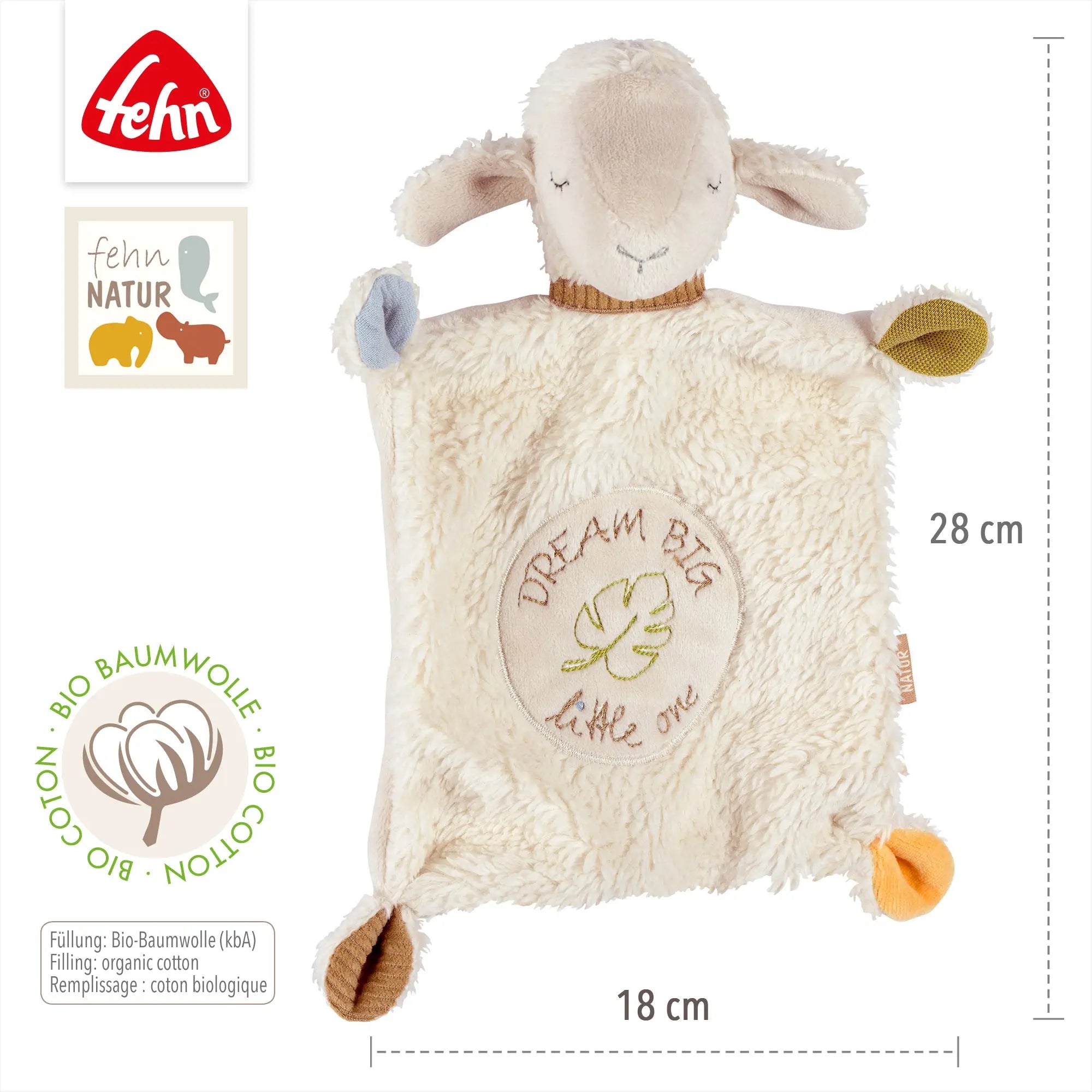 FehnNATUR Comforter Sheep "Dream Big" Pilbeam Living