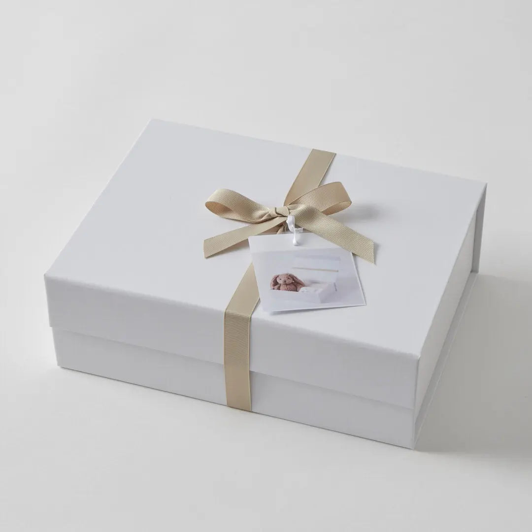 Taupe Bunny Hamper Gift Set Jiggle & Giggle