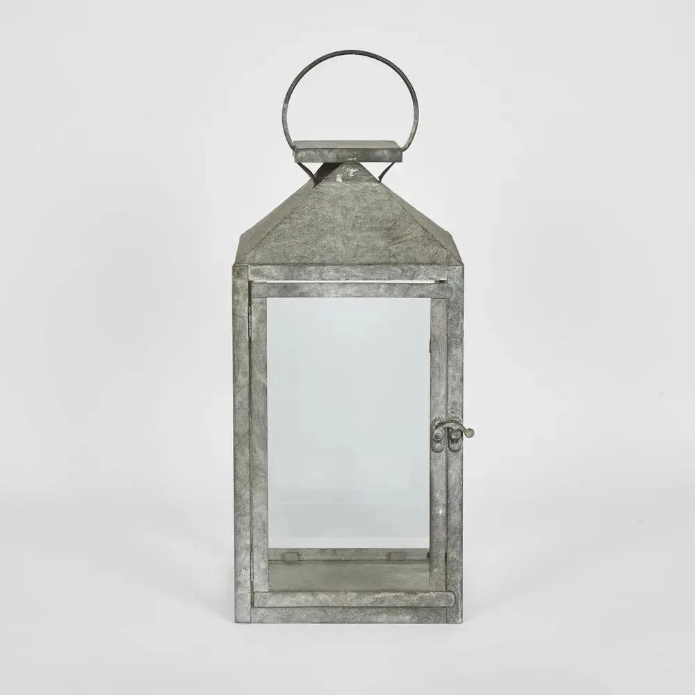 Town Cryer Lantern – Zinc Finish Florabelle