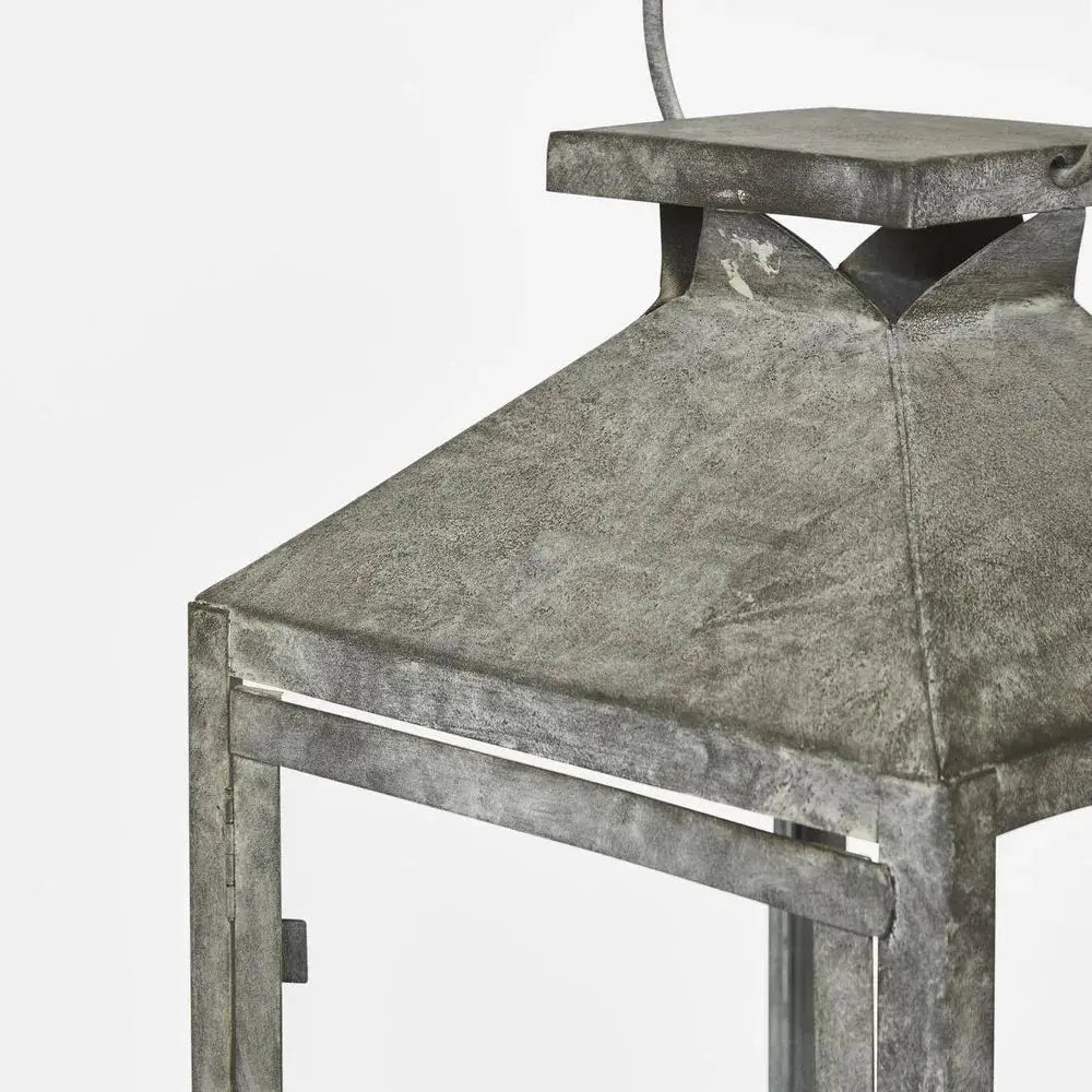 Town Cryer Lantern – Zinc Finish Florabelle