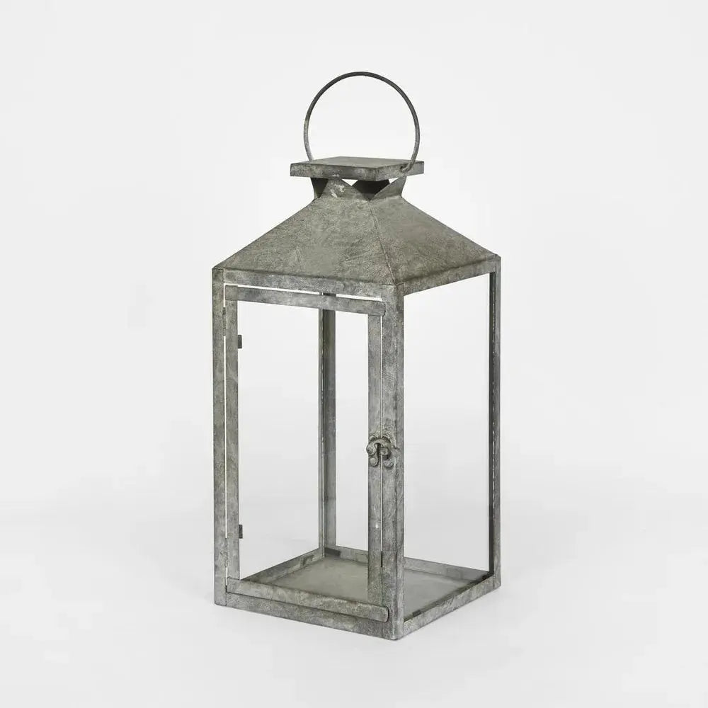 Town Cryer Lantern – Zinc Finish Florabelle