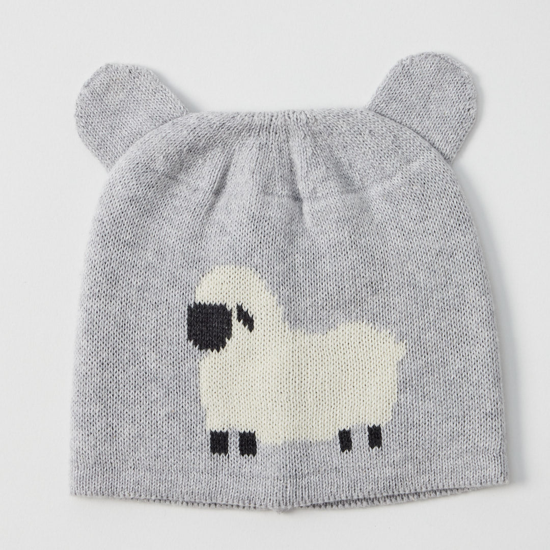 Little Meadows Baby Beanie - Sheep Jiggle & Giggle