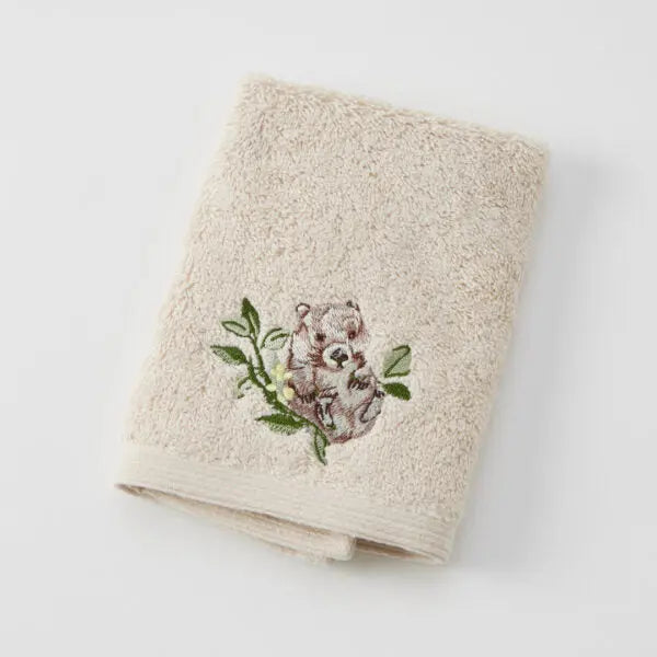 Wombat Face Washer & Hand Towel Set Pilbeam Living