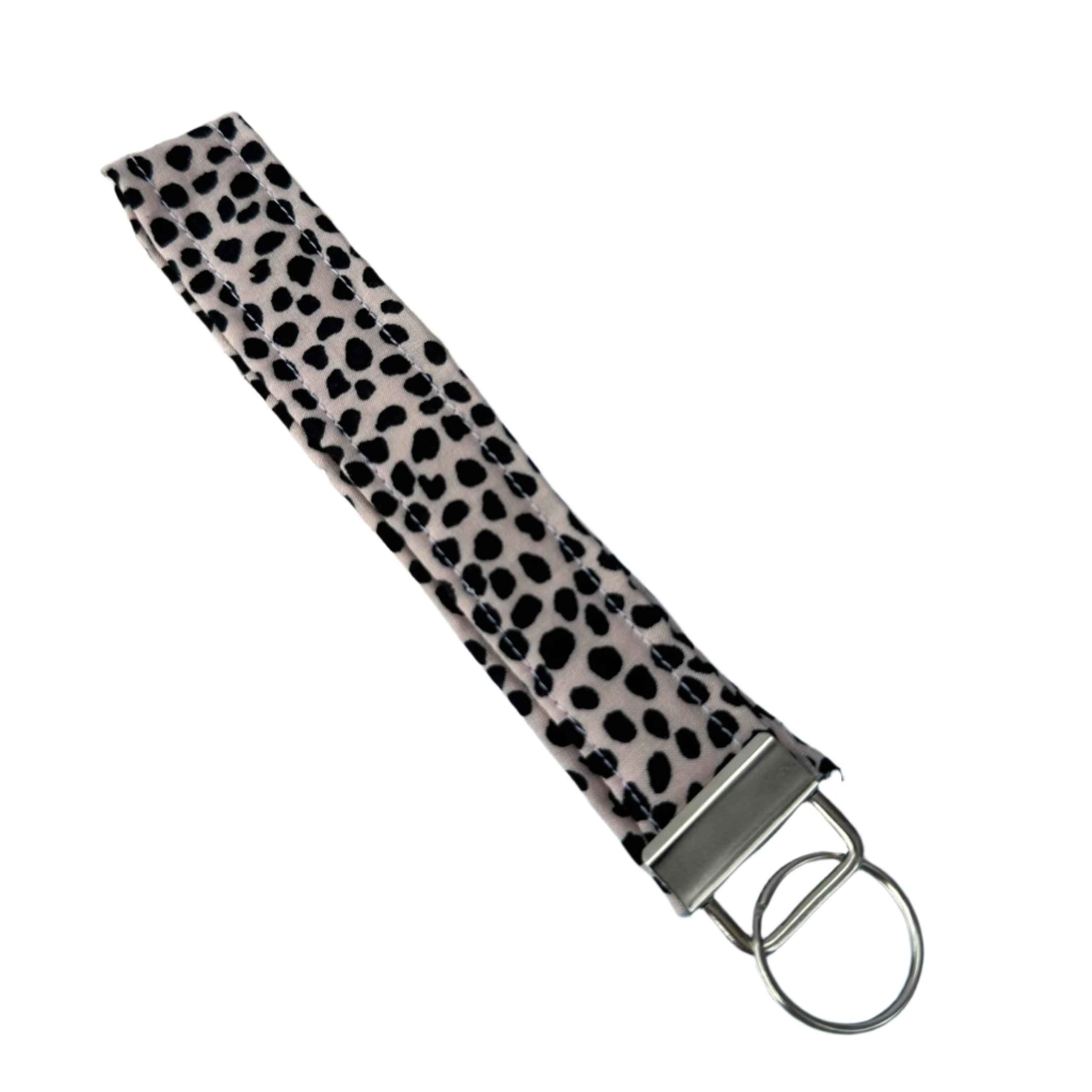 Poppyseed Spots Keychain Wristlet Handmade Jems