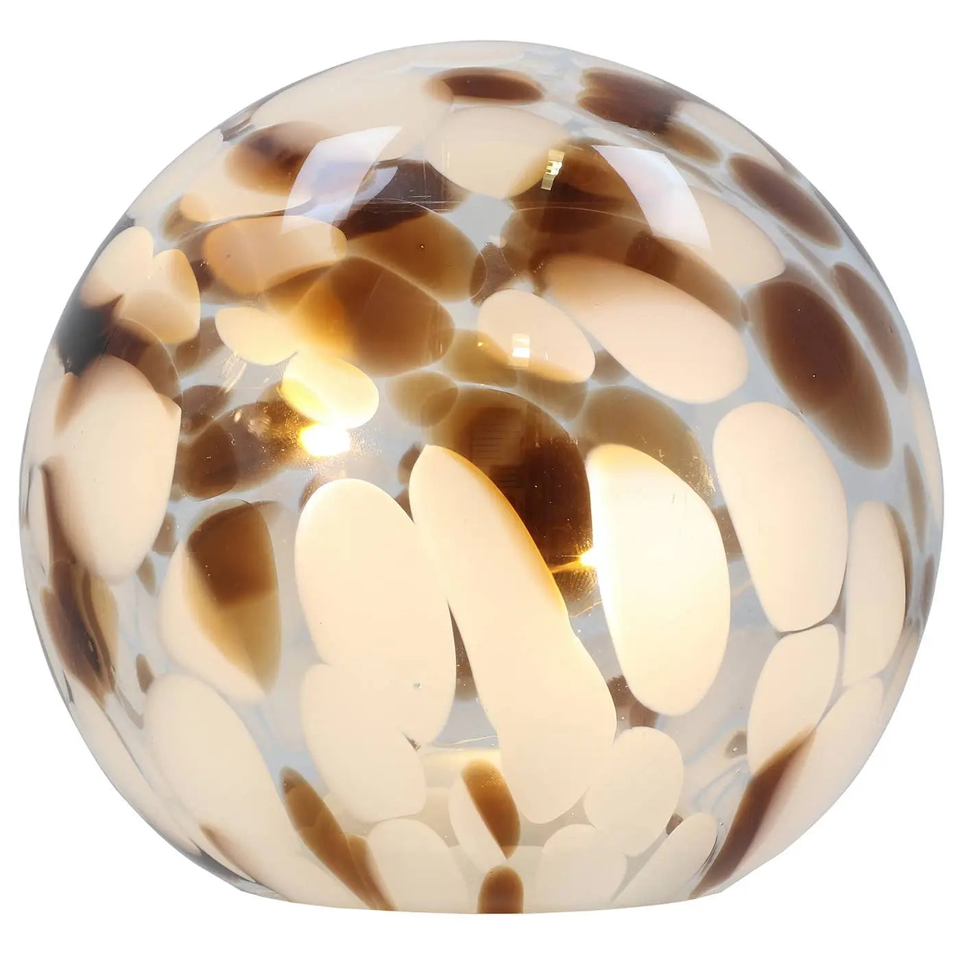 Handblown LED Ball Brown Joe Davies