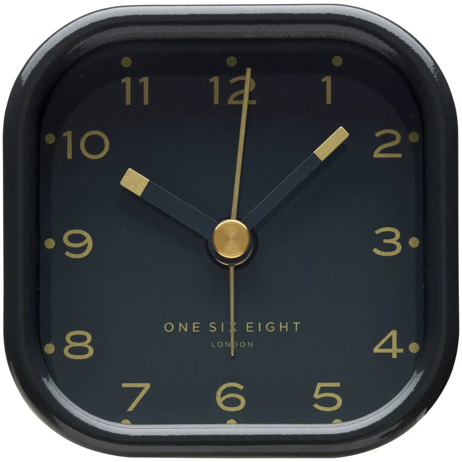 Lisa Charcoal Grey Alarm Clock One Six Eight London