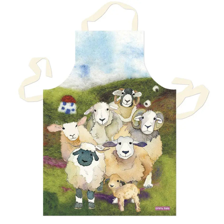 Felted Sheep - Adult Apron Emma Ball Ltd