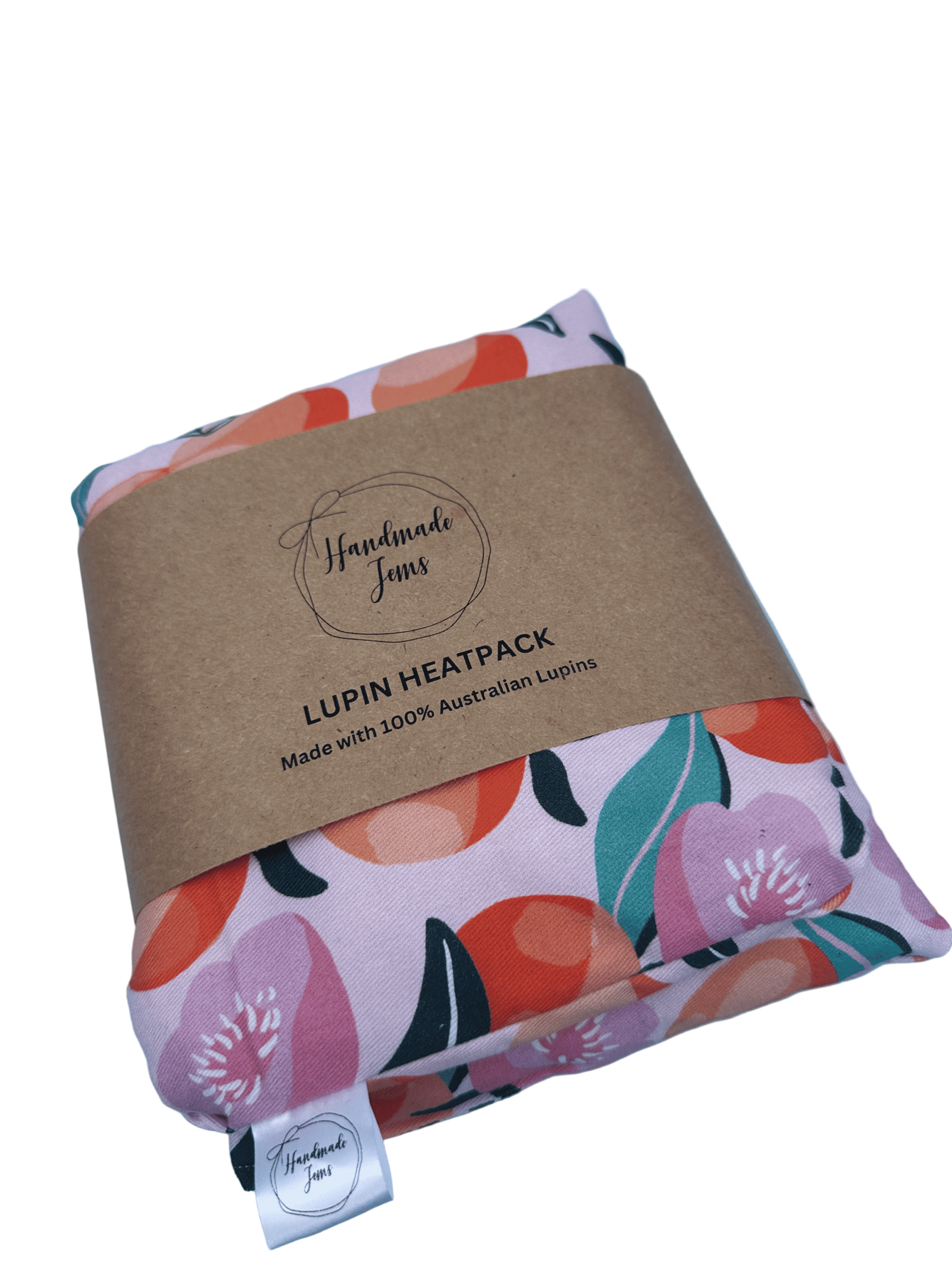 Pink Peach Lupin Heat/Chill Pack Handmade Jems