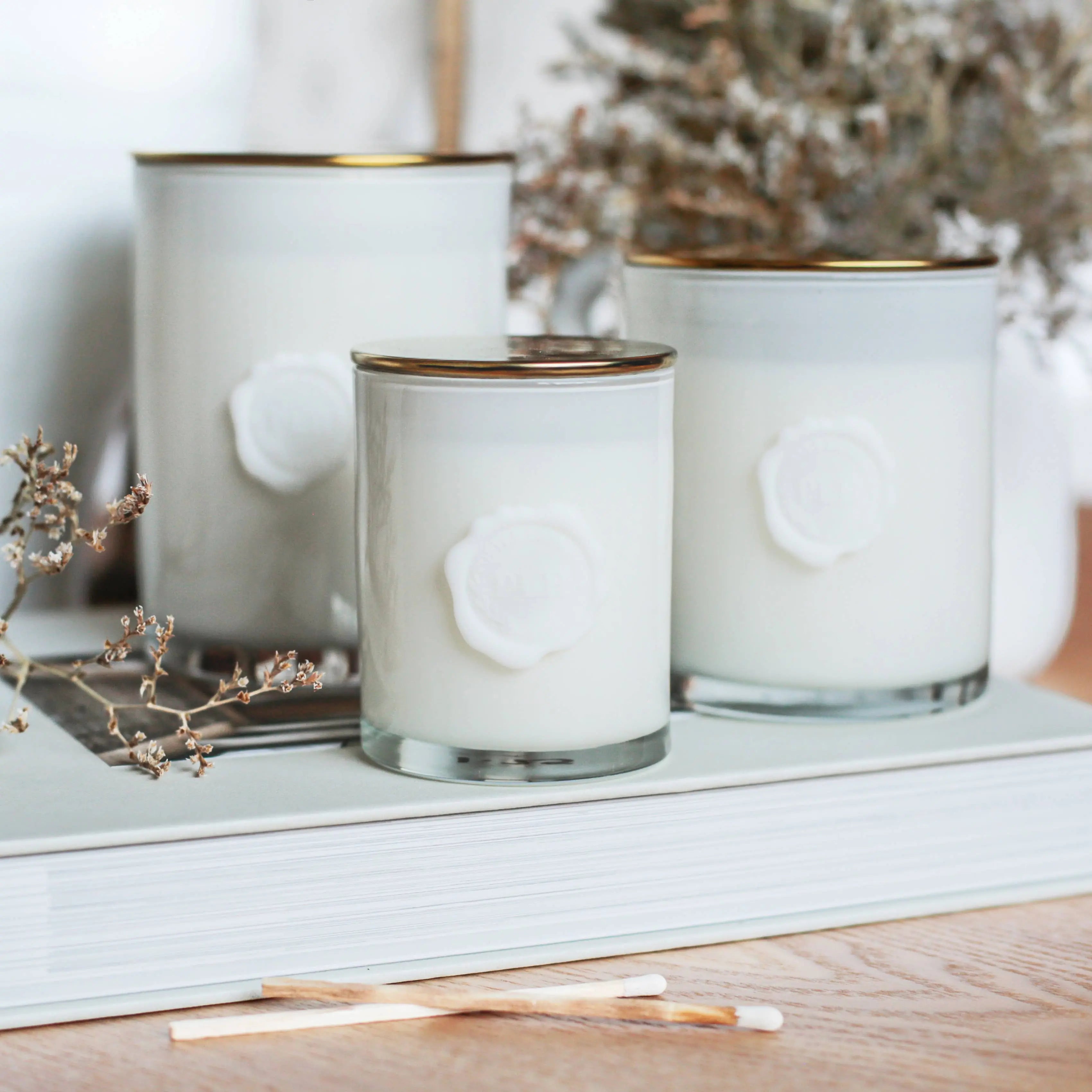 MEADOW | Juniper + Bergamot Candle | Luxe Collection: 12 oz Porter Lane Home