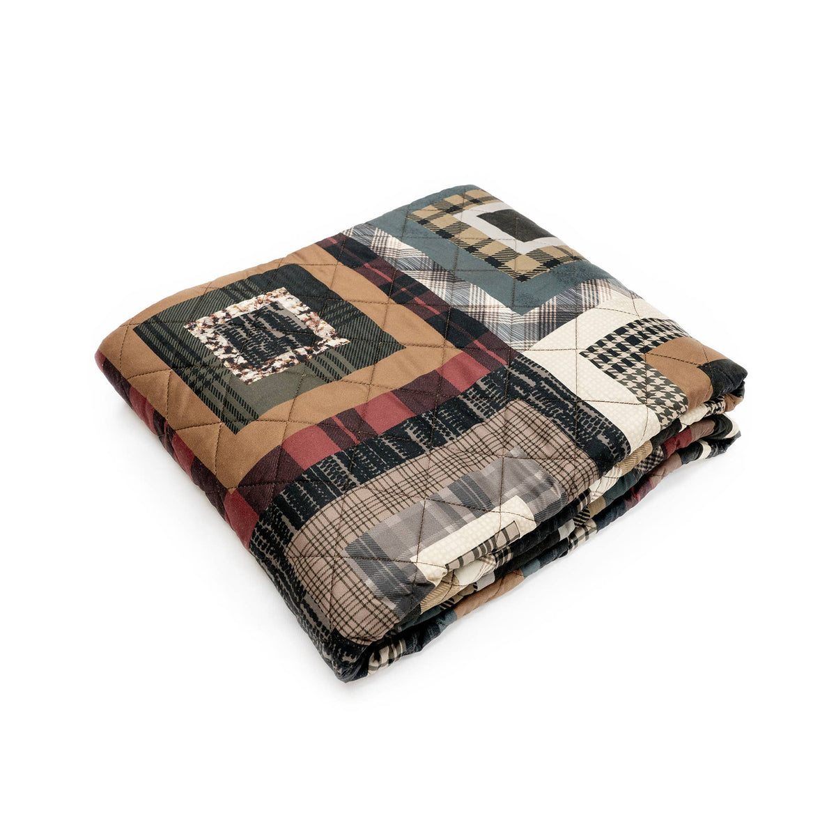Donna Sharp Lodge Square Quilted Throw