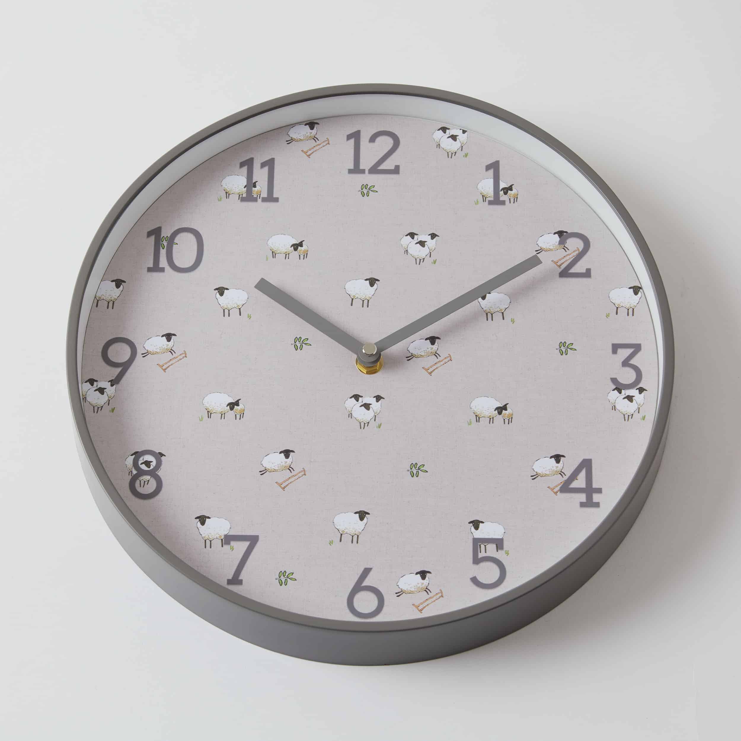 Counting Sheep Wall Clock Jiggle & Giggle