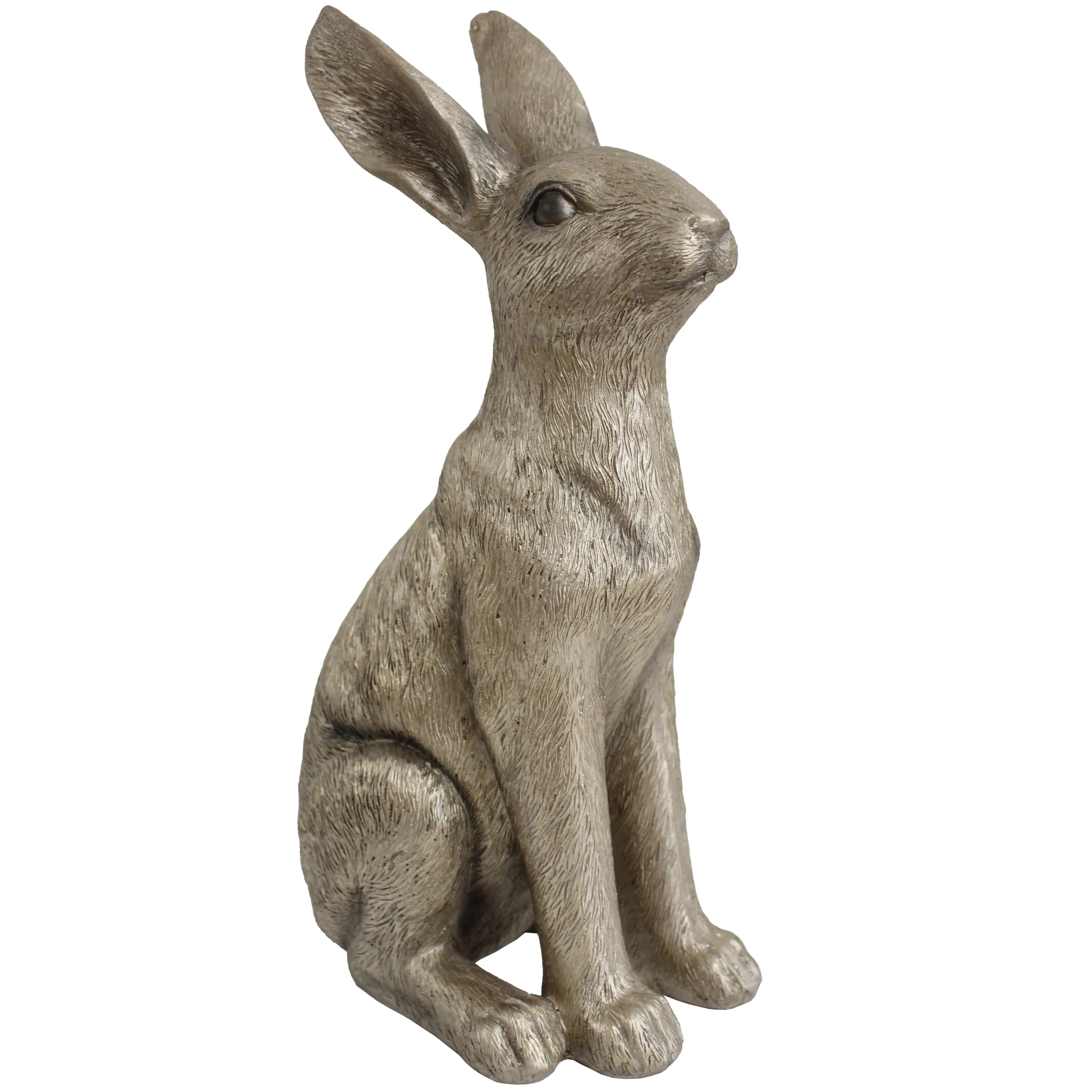 Sitting Hare Gold/Champagne Med Barrington Country Homewares