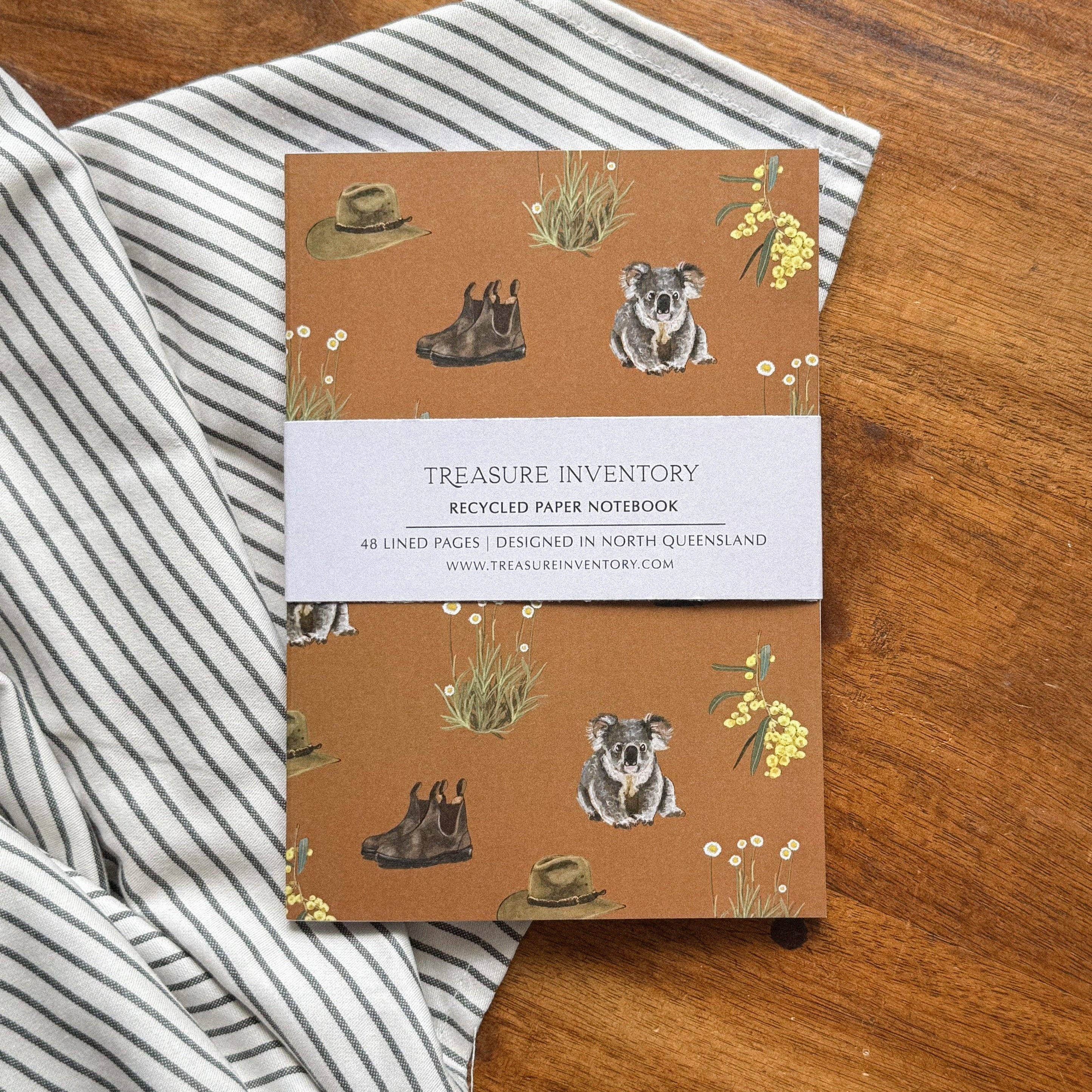 Outback Notebook – Treasure Inventory Collection