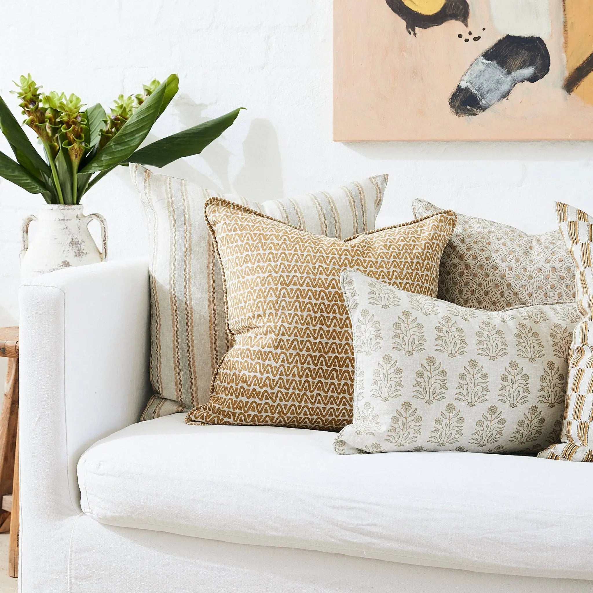 Lido Elm Pillow 55cm x 55cm - Cover Only Walter G