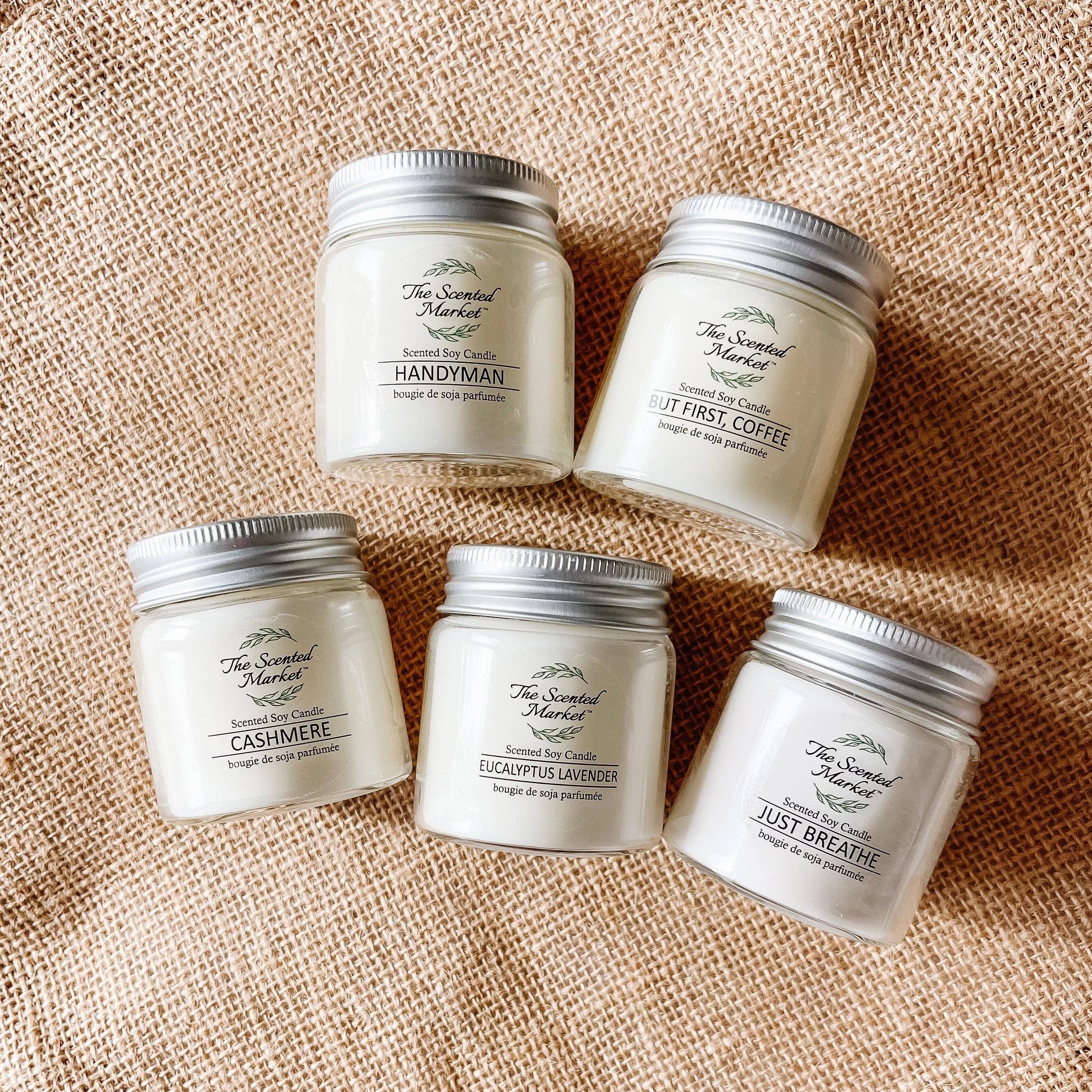 Signature Candle Sample 5-Pack – Best-Selling Scents, Clean Soy Wax The Scented Market