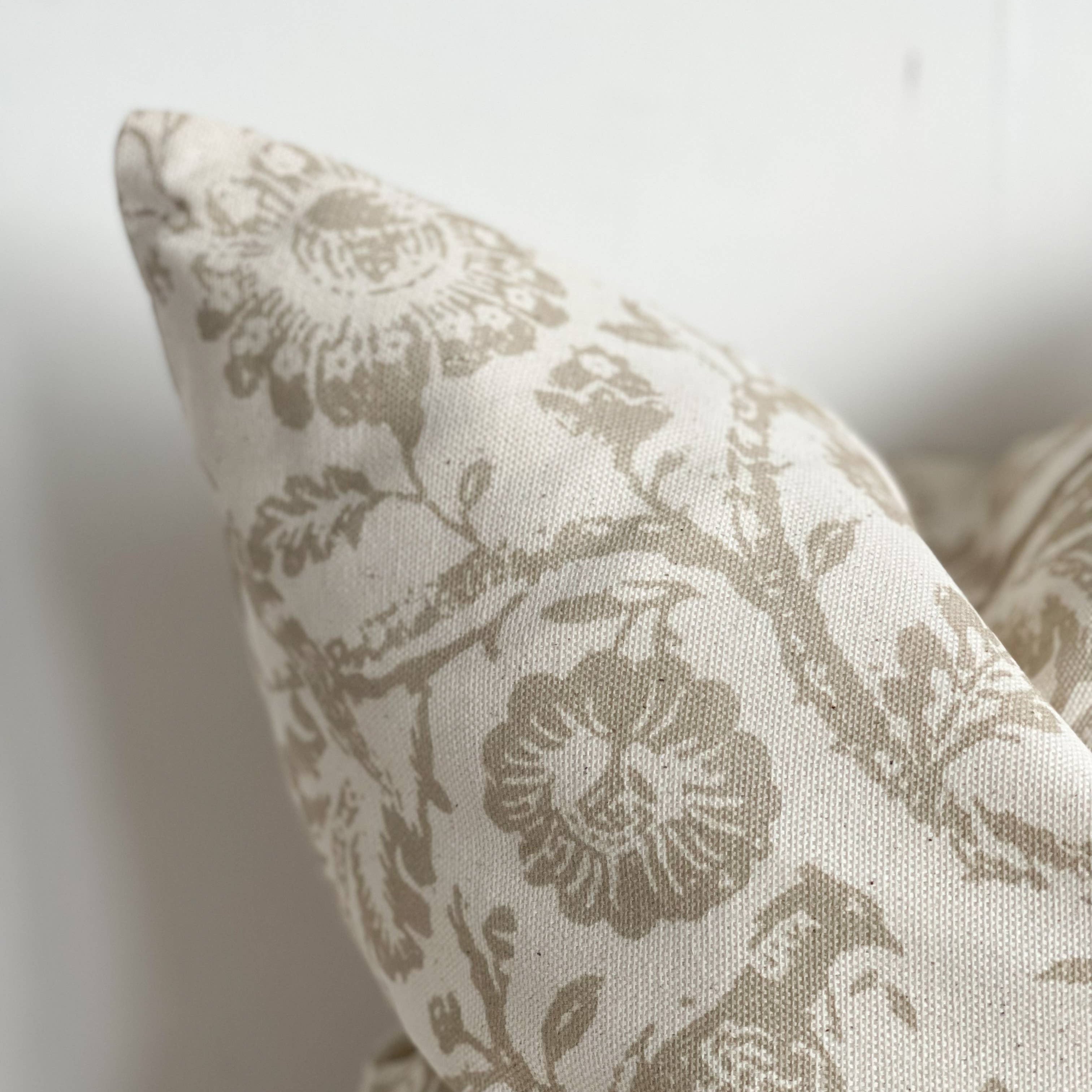 Aria Cotton Cushion Cover – Country Print: 45 x 45 cm Ellenvale Trade