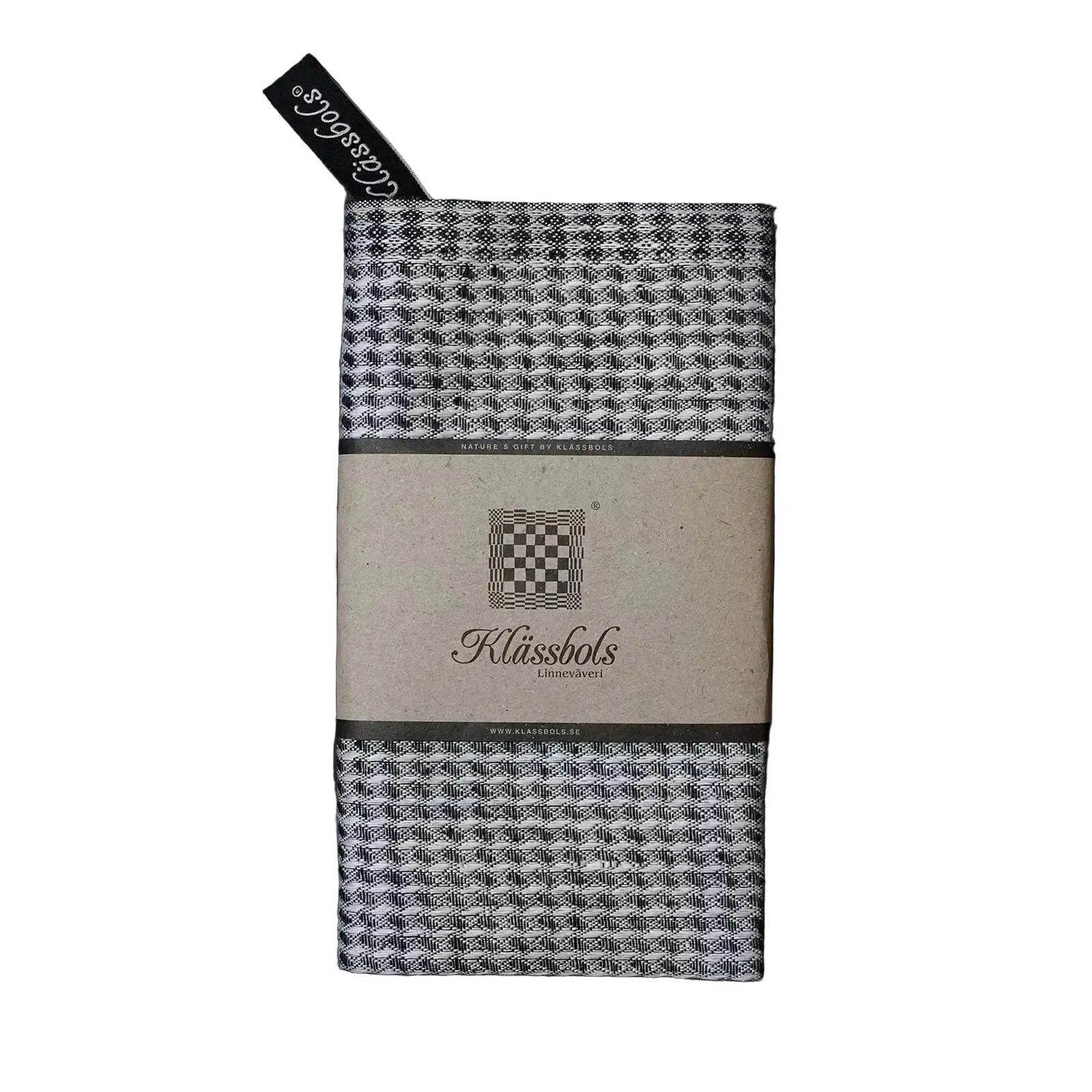 'Cloth' linen dishcloth 12x12" in 4 colors: Black Rune-Jakobsen Design