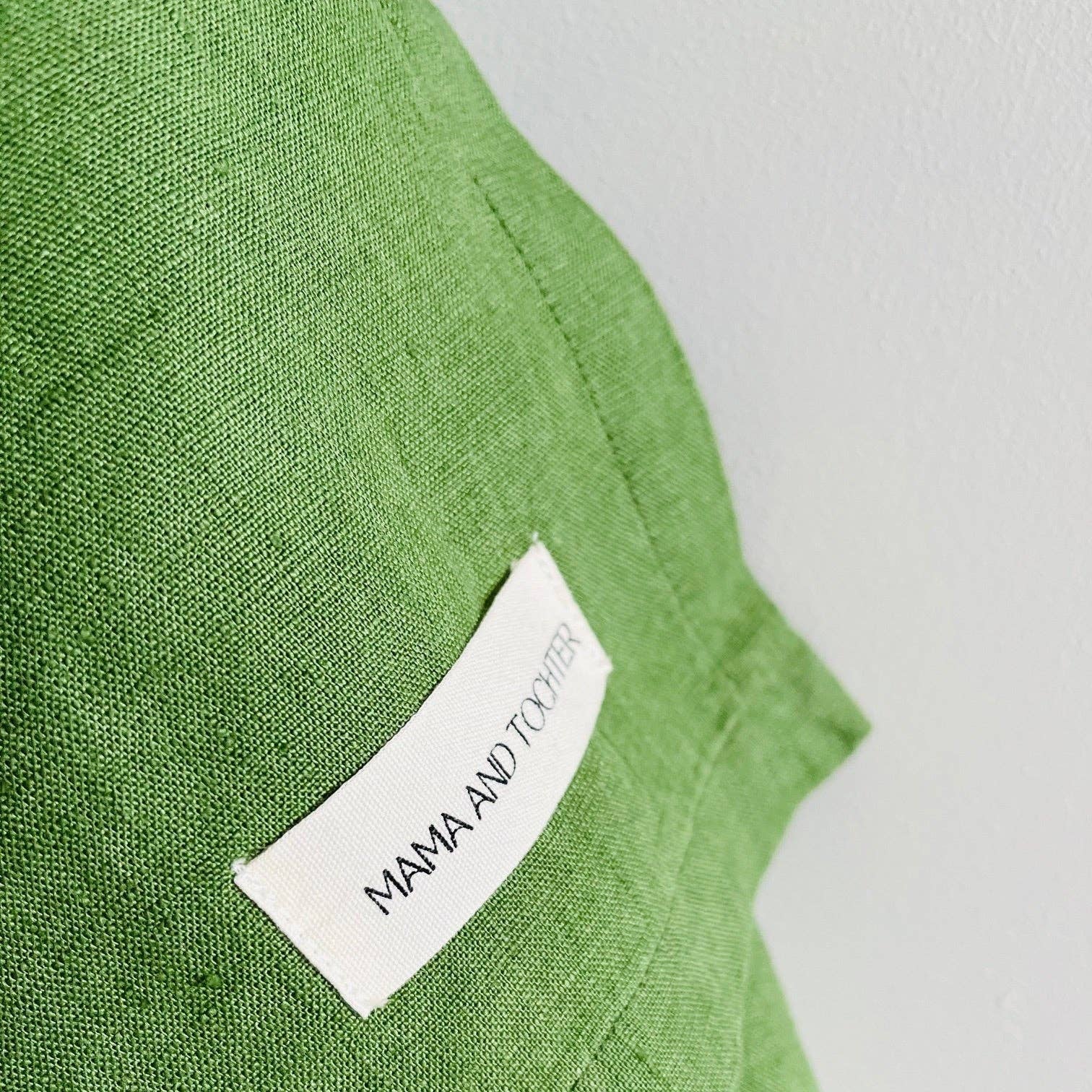 Pure French Linen Tea Towel - Celtic Green Mama and Tochter