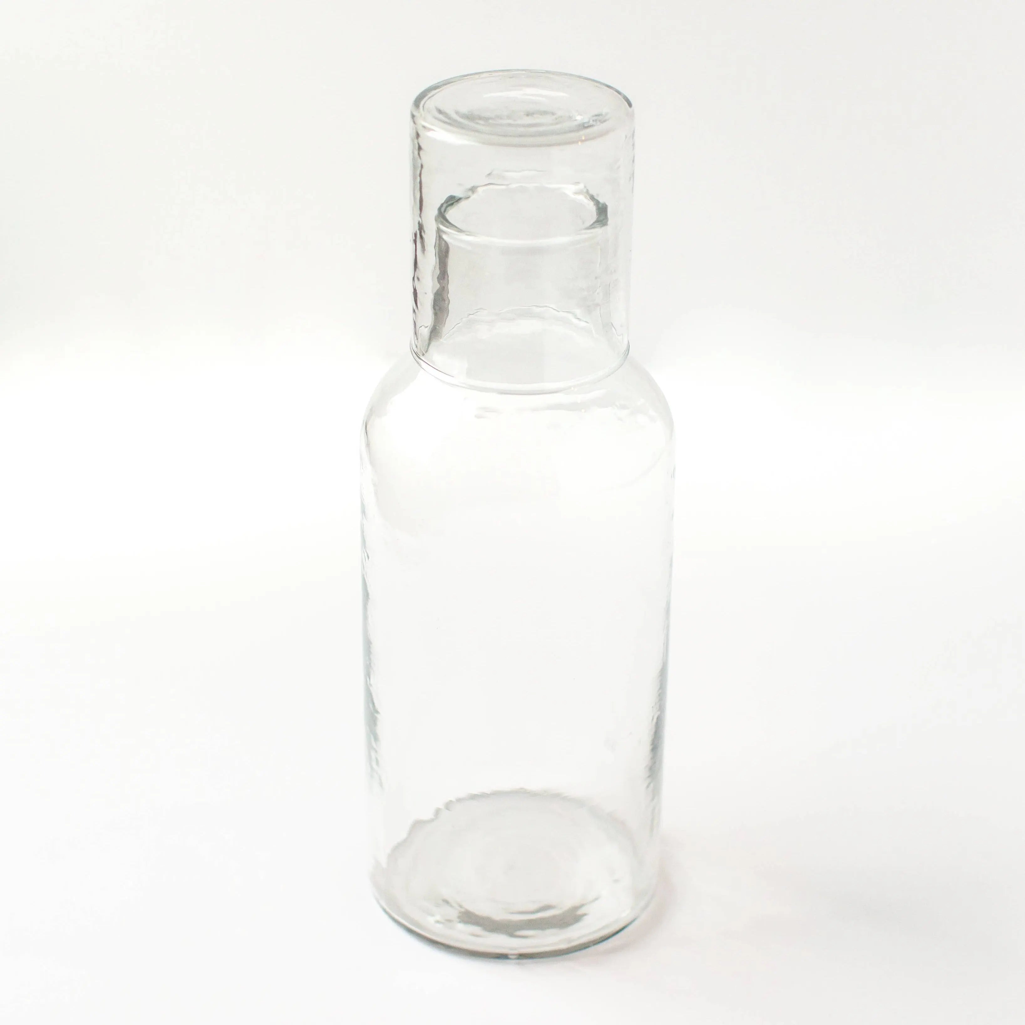 Clear Handblown Hammered Glass Carafe Creative Women Australia