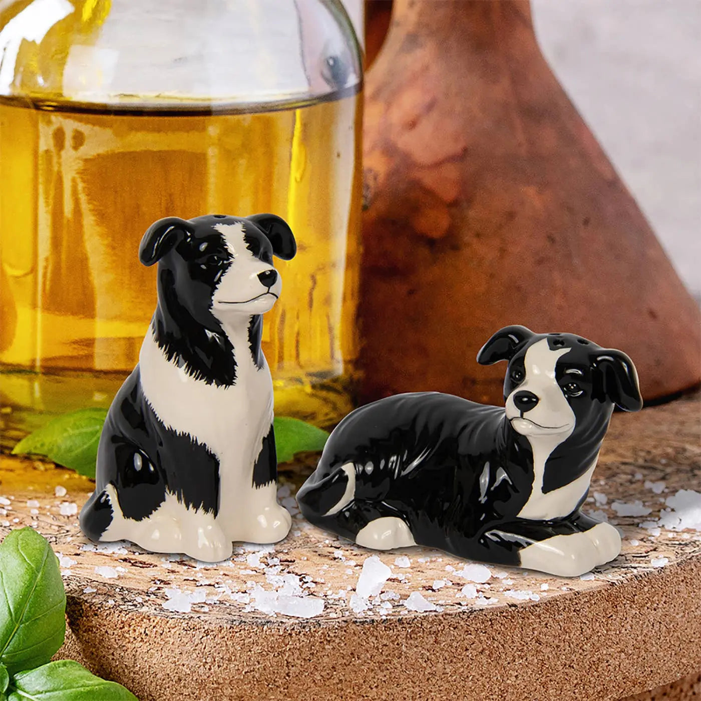 Salt & Pepper Set Collie Joe Davies