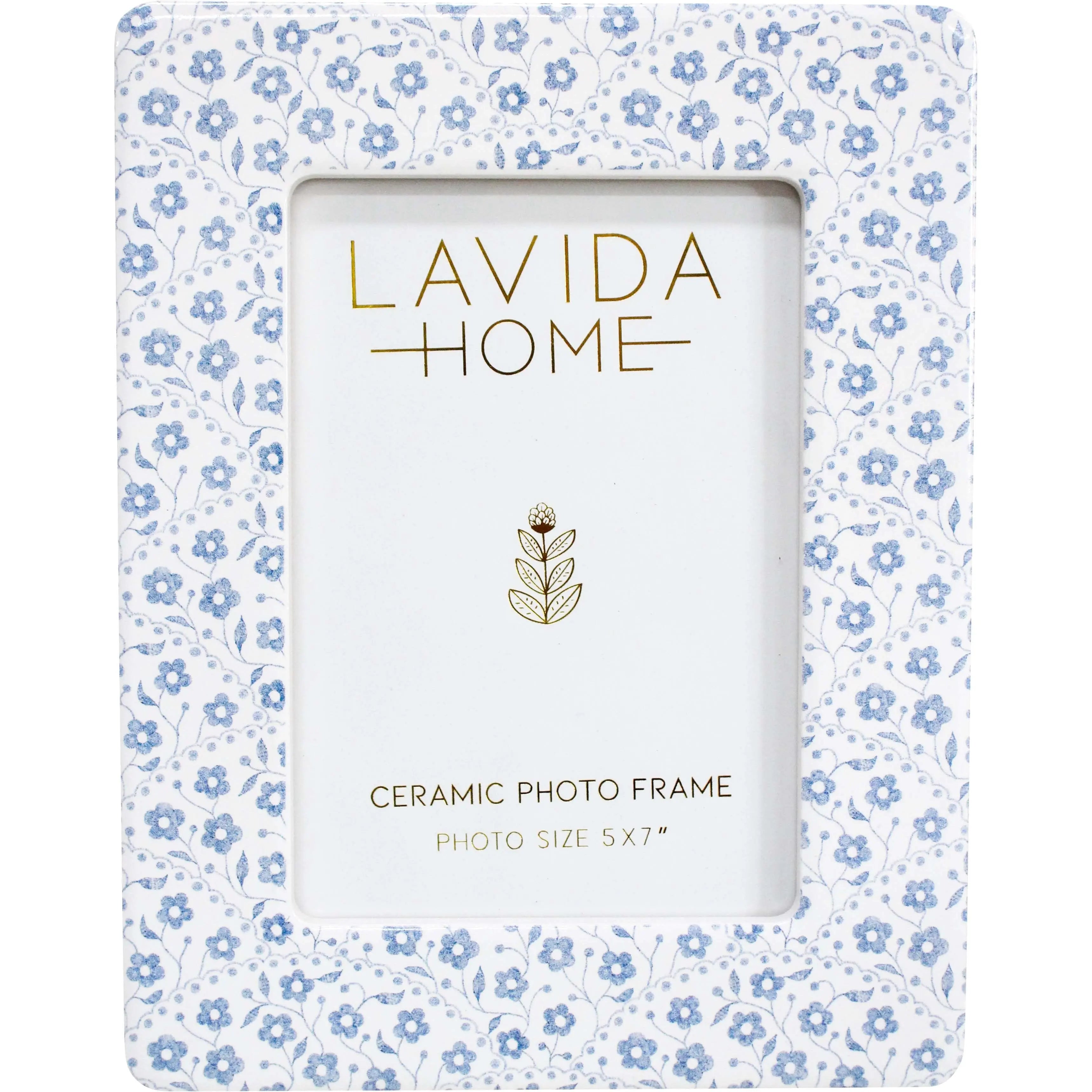 French Country Ceramic Photo Frame – 5x7 Lavida