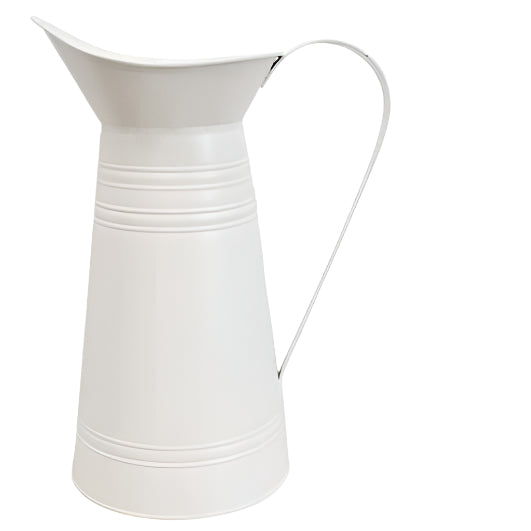Metal Pitcher – Ivory Lavida